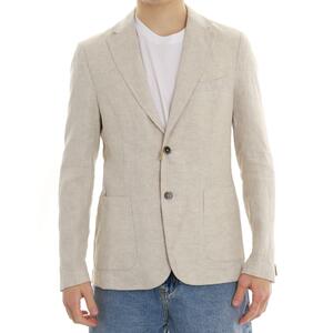 GIACCA IN LINO BEIGE